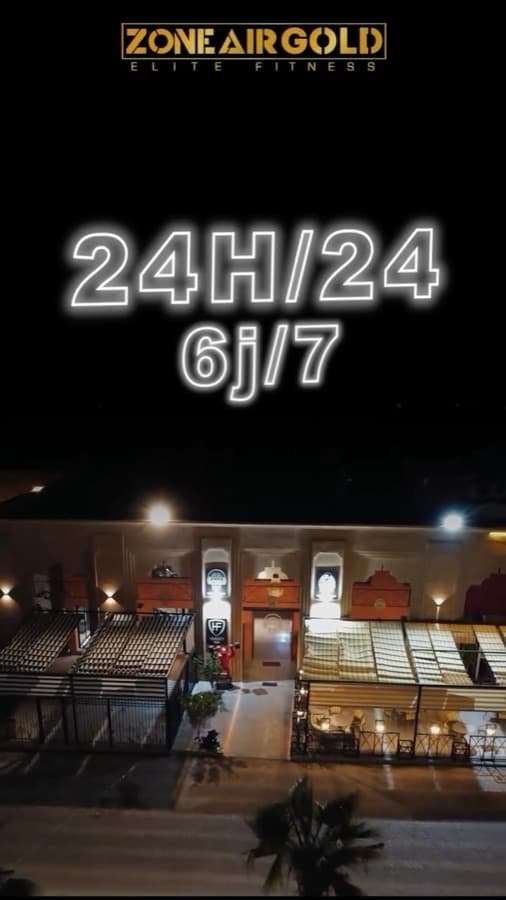 Façade du club de nuit, ouvert 24h/24