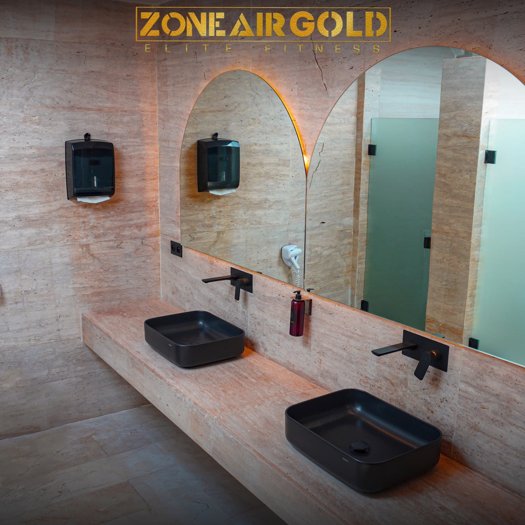 Vasques des vestiaires Zone Air Gold