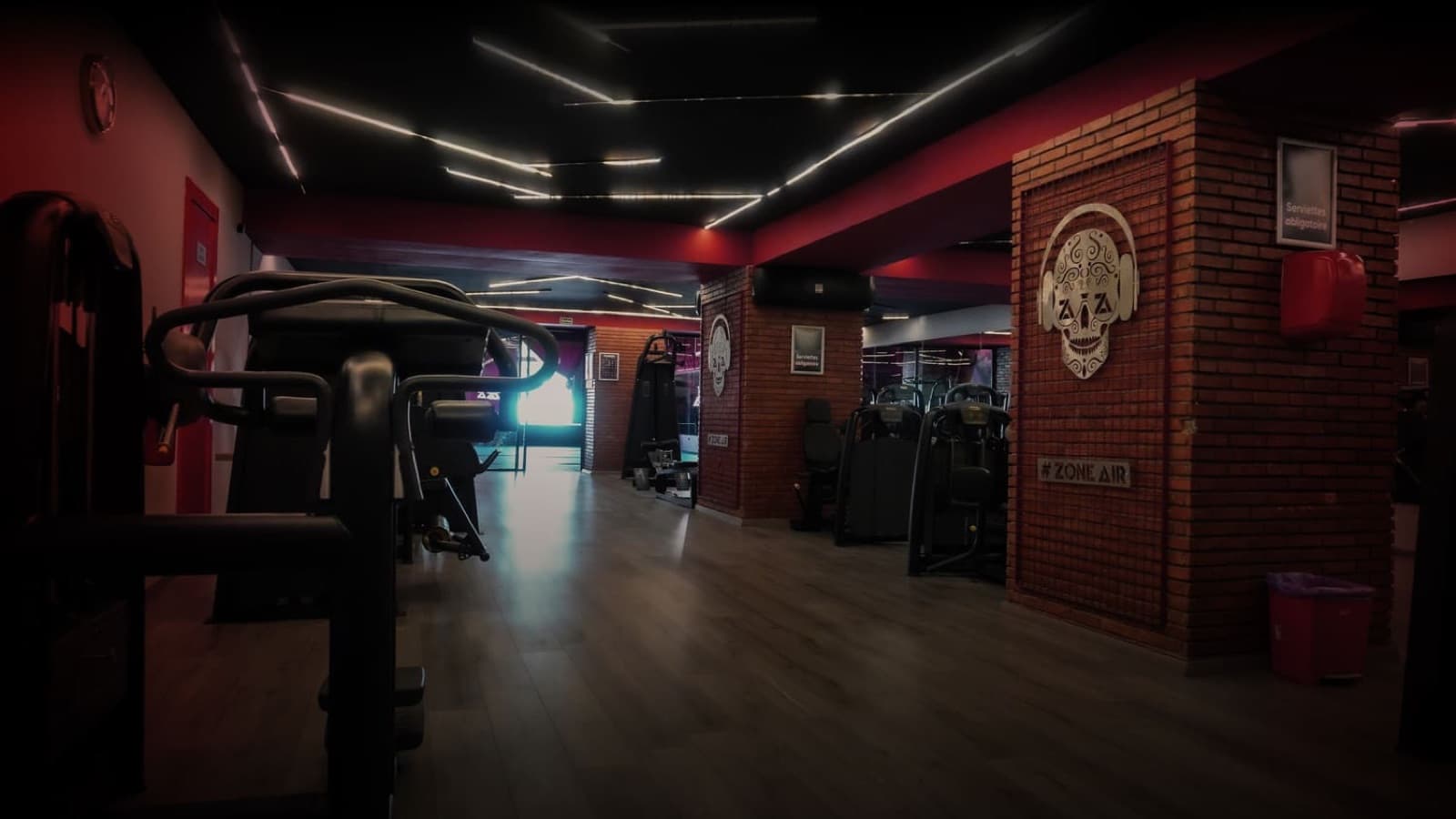 Plateau musculation Zone Air Guéliz